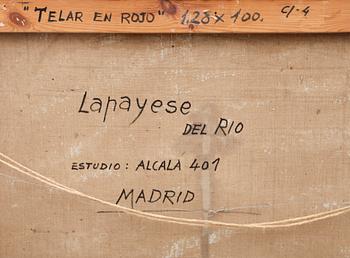 RAMON LAPAYESE del Rio, olja på duk, signerad.