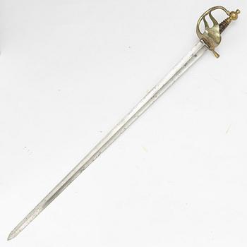A Swedish cavalry sword 1773 pattern.