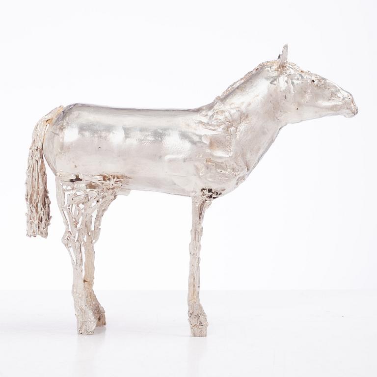 Lars Arby, skulptur, sterling silver, Göteborg, sannolikt 1978.