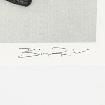 Bingo Rimér, pigment print, signerat 10/18.