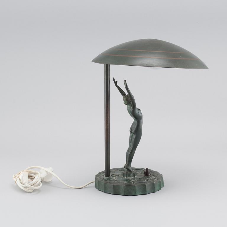 BORDSLAMPA, 1920/-30-tal.