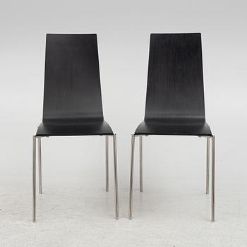 Mattias Ljunggren, six "Cobra" chairs, Källemo, Sweden.