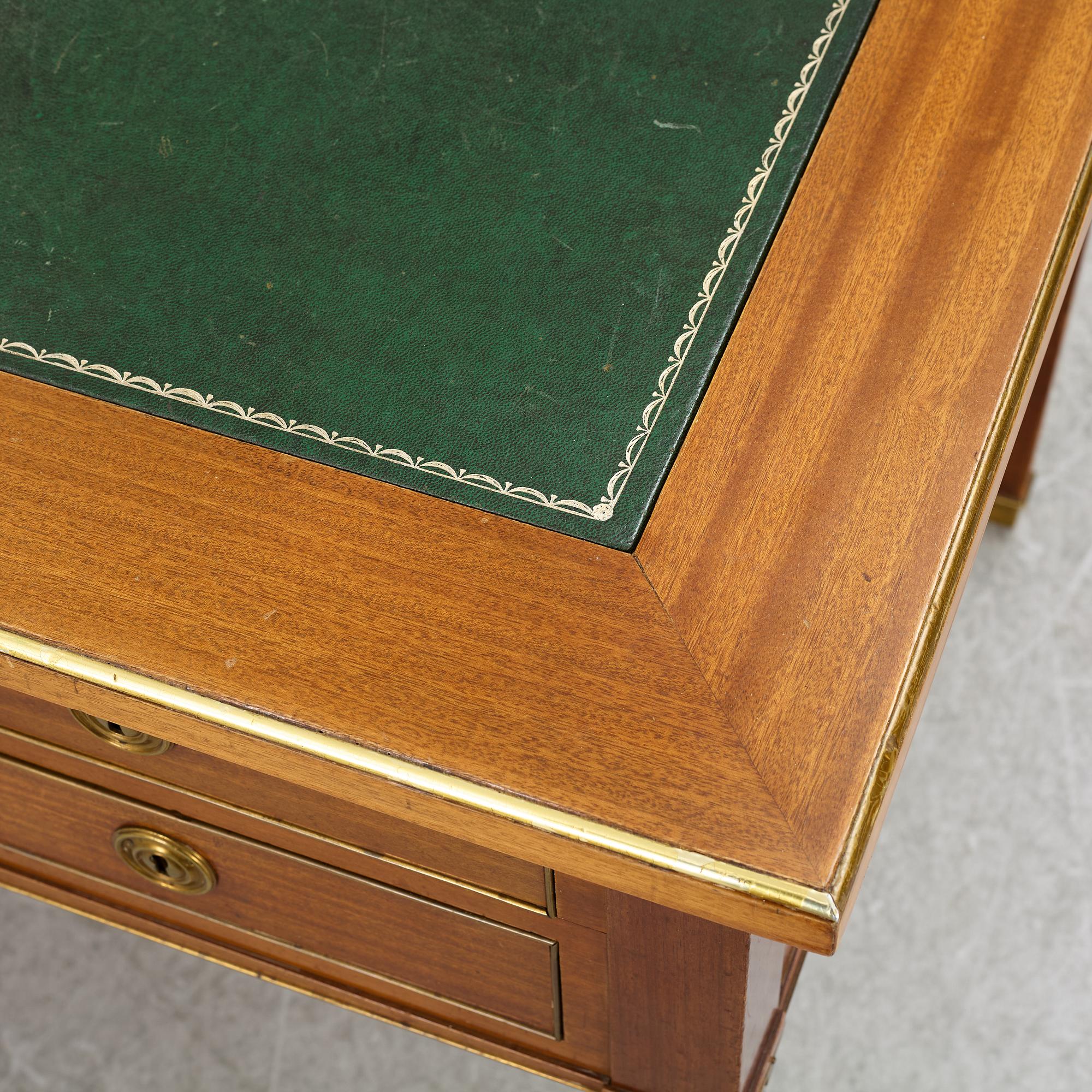 Desk, late Gustavian style, circa 1900.