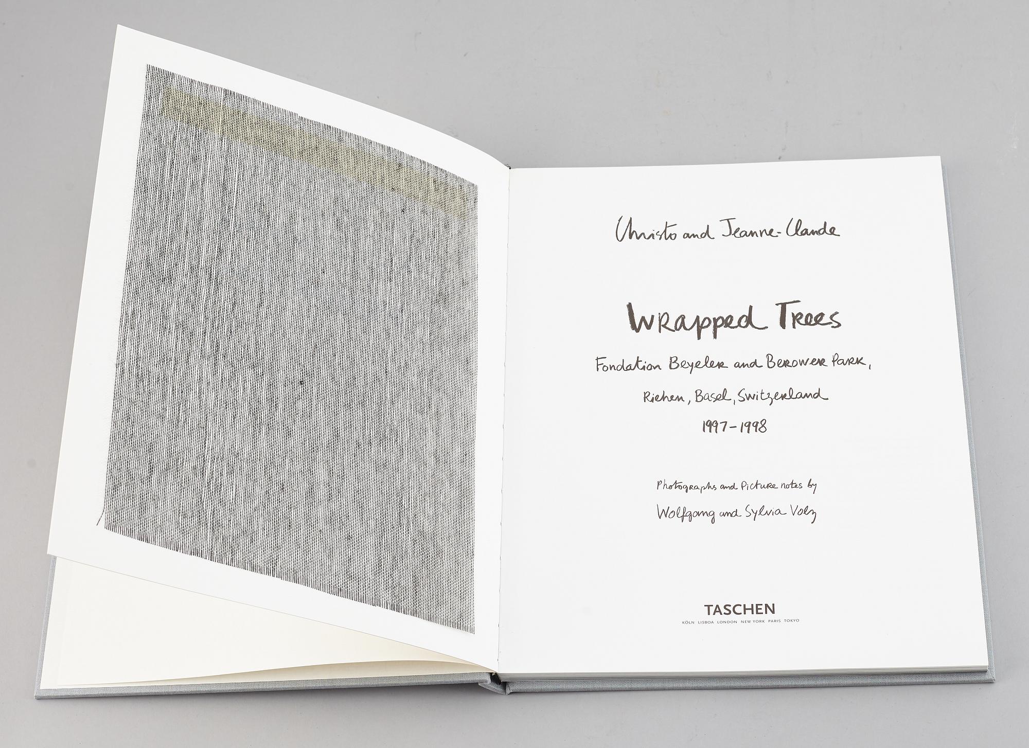 BOOK, "Christo and Jeanne-Claude, Wrapped Trees, Basel 1997–1998", 641/1000.