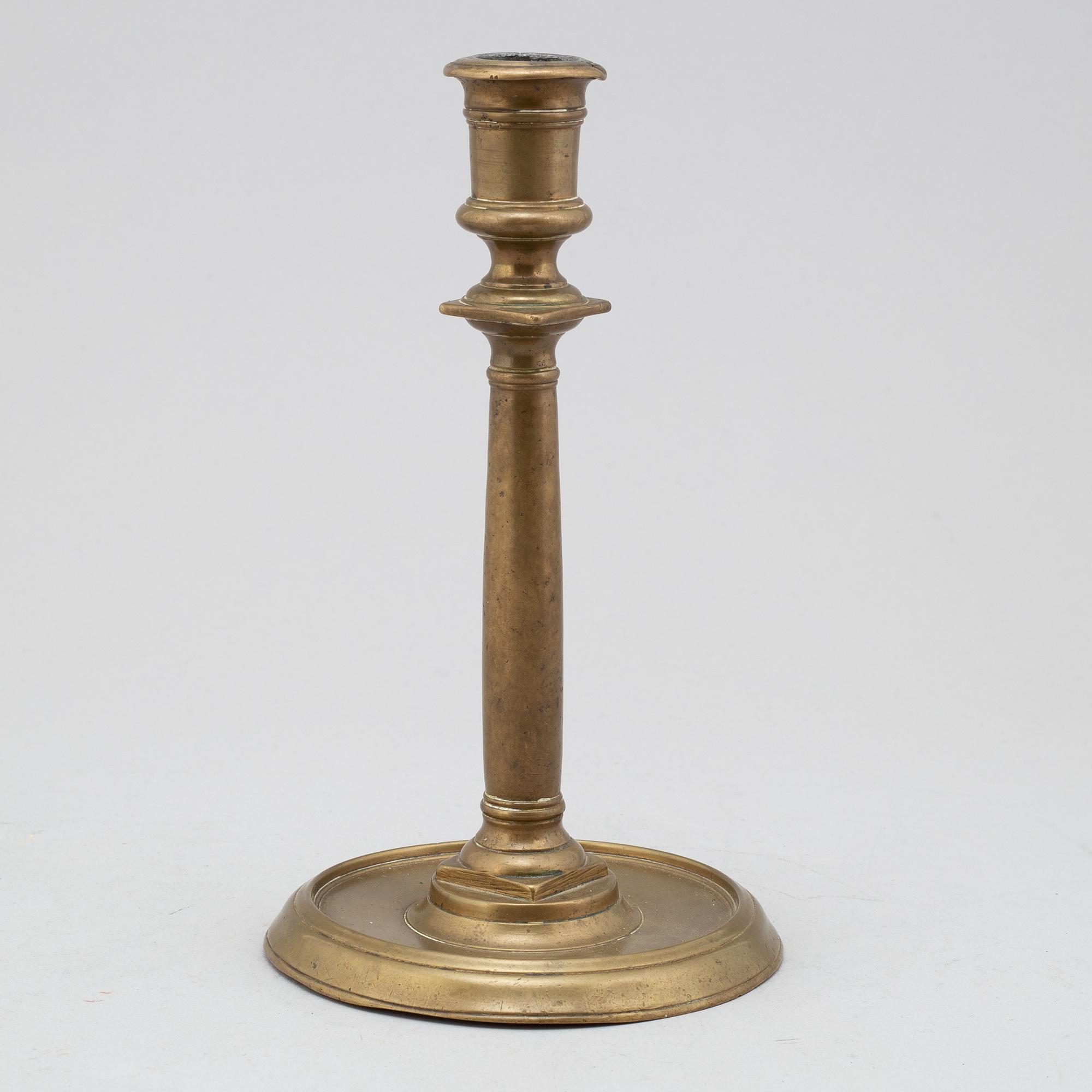 LJUSSTAKE, brons, 1500-tal.