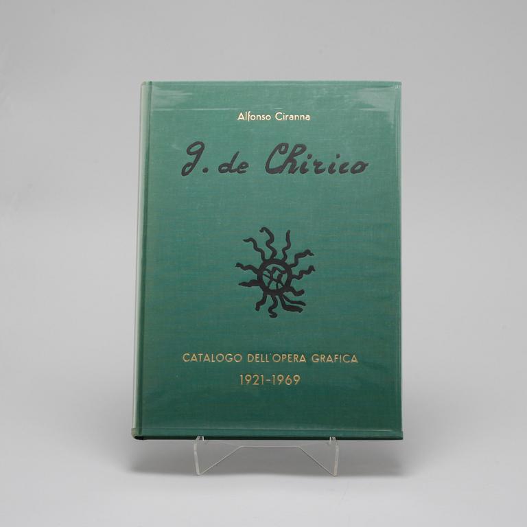 A book by Alfonso Ciranna, "Giorgio de Chirico", numbered 195/1500, Italy, 1969.