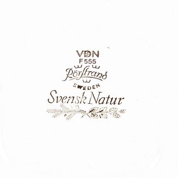 MATSERVIS, 104 delar. Porslin. "Svensk natur", Rörstrand.