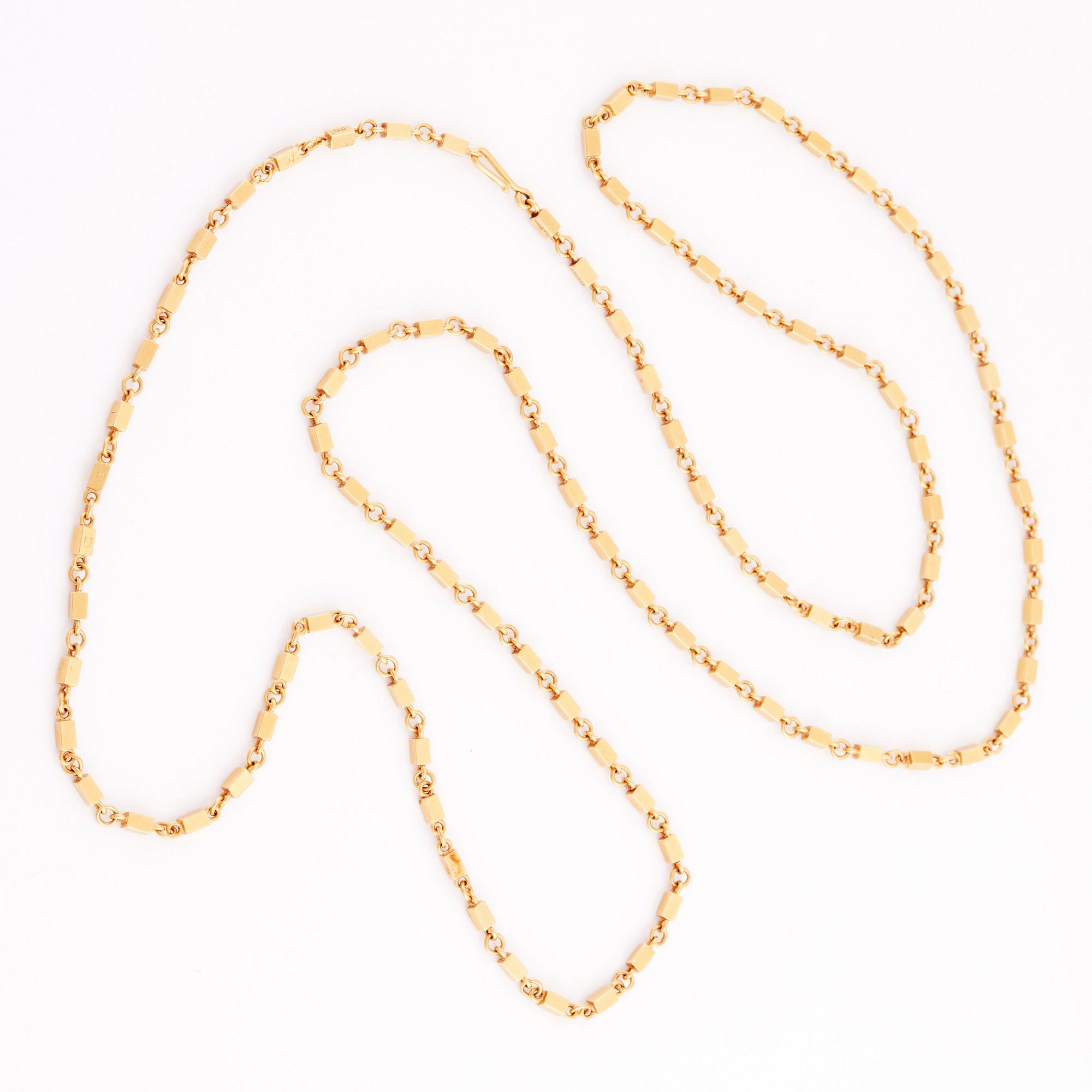 Wiwen Nilsson, an 18K gold necklace, Lund 1945.