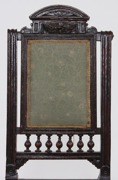 STOLAR, 6 st, nyrenässans, 1800/1900-tal.