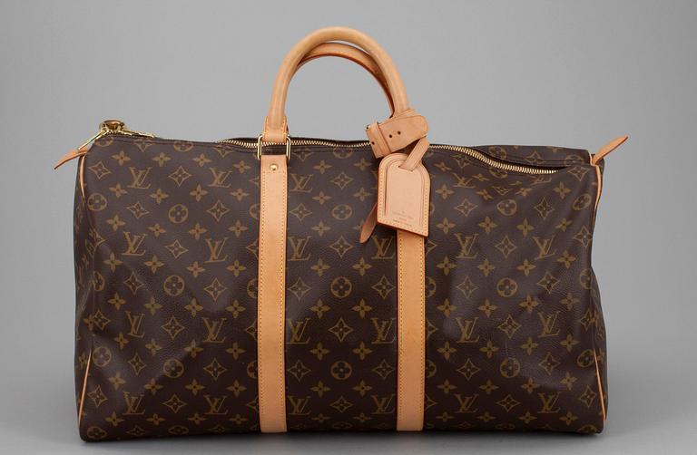 VÄSKA, "Keepall 50", Louis Vuitton.