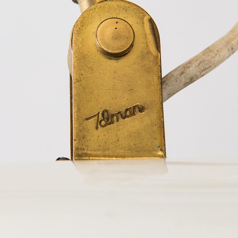 Paavo Tynell, golvlampa, modell K10-10, Idman, 1900-talets mitt.