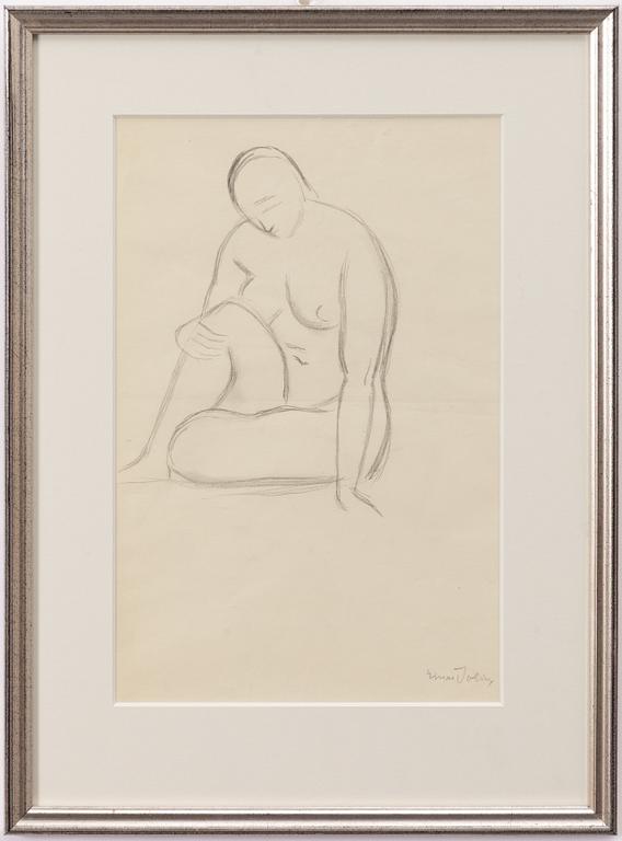 Einar Jolin, Sittande modell.