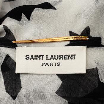 Yves Saint Laurent, a silk blouse, size 36.