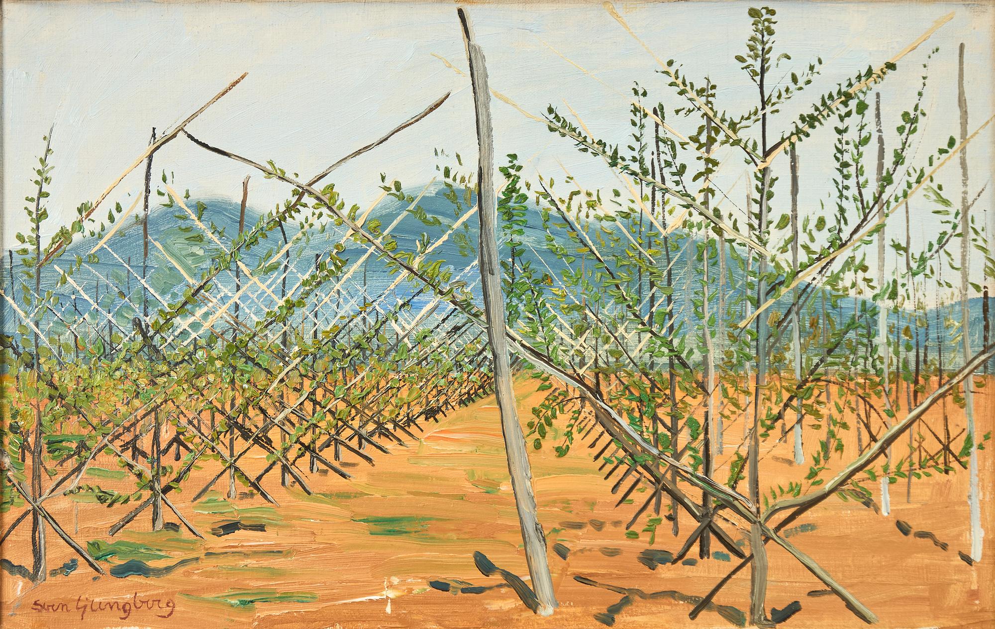 Sven Ljungberg, Cultivation.
