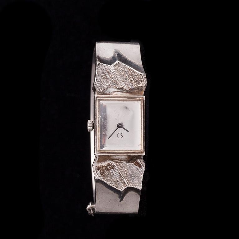 RANNEKELLO, sterling hopeaa, Matti Hyvärinen, Sirokoru, Turku 1975.