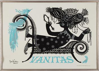 BJÖRN WIINBLAD, a silk screen poster, TT Serigrafi AS, Denmark.