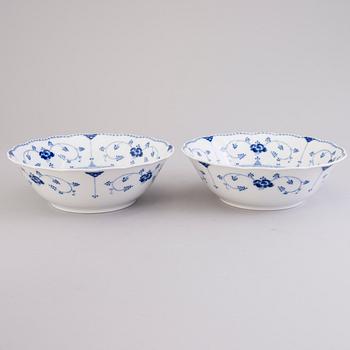 A 47-piece set of Danish 'Eternell' porcelain dinnerware from Christineholm.