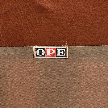 Ib Kofod-Larsen, fåtölj, "Sälen", hög, Olof Perssons Fåtöljindustri (OPE), Jönköping, 1950-60-tal.