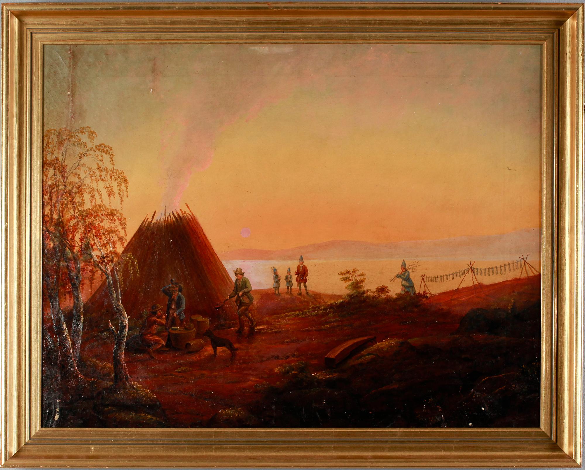 OKÄND KONSTNÄR, 1 par, olja på duk, en signerad Lehmann, 1900-tal.