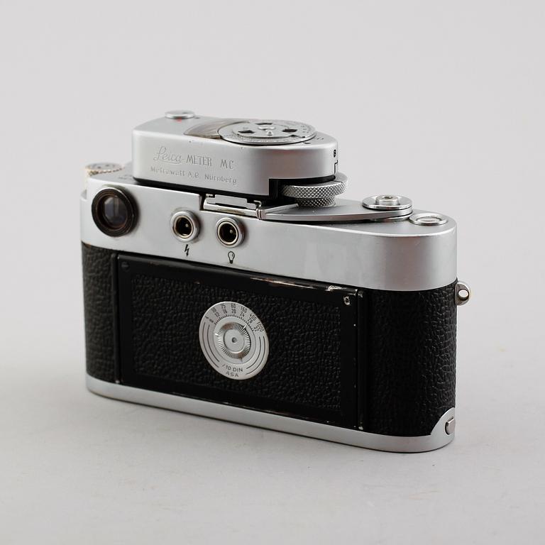 KAMERA, Leica M3 med Leica -Meter, nr. 984878, Wetzlar, Tyskland, 1959.