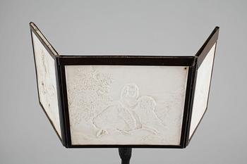 A lithophane, around the year 1900.