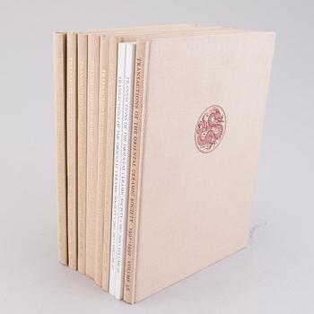 BOOKS, 9 pieces, Transactions of the Oriental Ceramic Society, London 1991-2004.