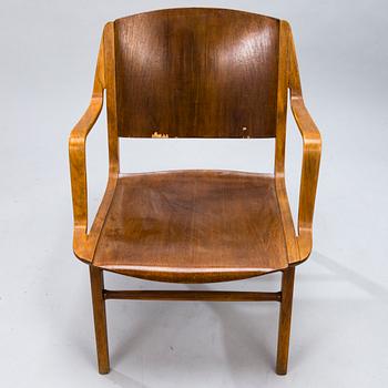 PETER HVIDT & ORLA MØLGAARD NIELSEN, 'Ax-chair', designed 1947, Fritz Hansen, Denmark 1950-60's.