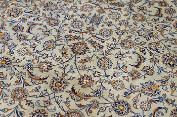 Carpet, Keshan, approx. 390 x 298 cm.