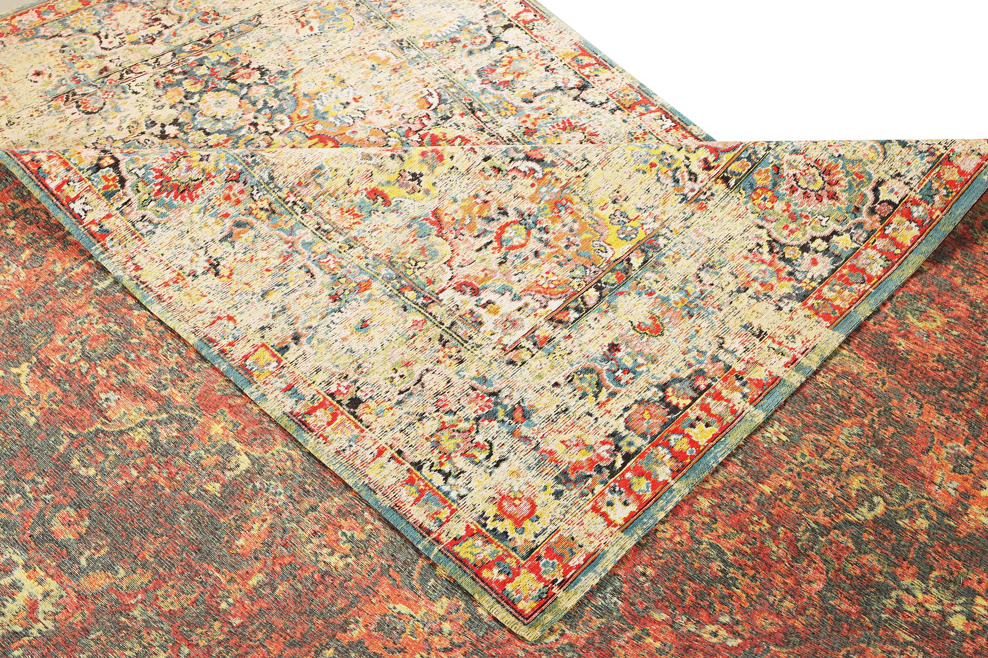 A Bakhtiari design carpet, a. 323 x 230 cm.