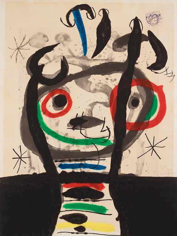 Joan Miró, "Le grand sorcier".