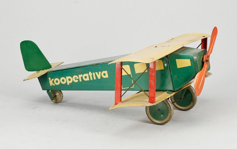 FÖRVARINGSBURK, plåt, Kooperativa, 1900-talets första hälft/mitt.