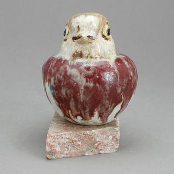 FIGURIN, stengods, Tyra Lundgren, Gustavsberg, Stämpelsignerad och otydligt daterad -55?.