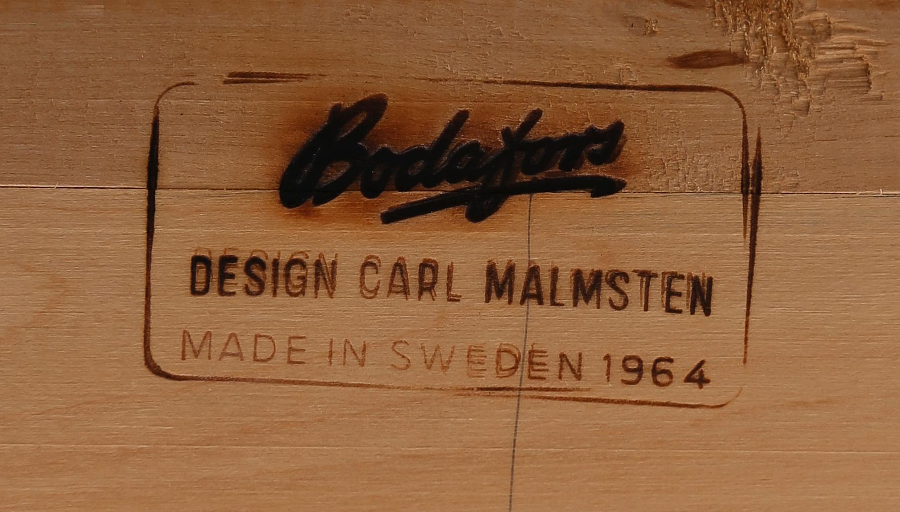 FÅTÖLJ, "Husfadern", Carl Malmsten, Bodafors, 1960-tal.