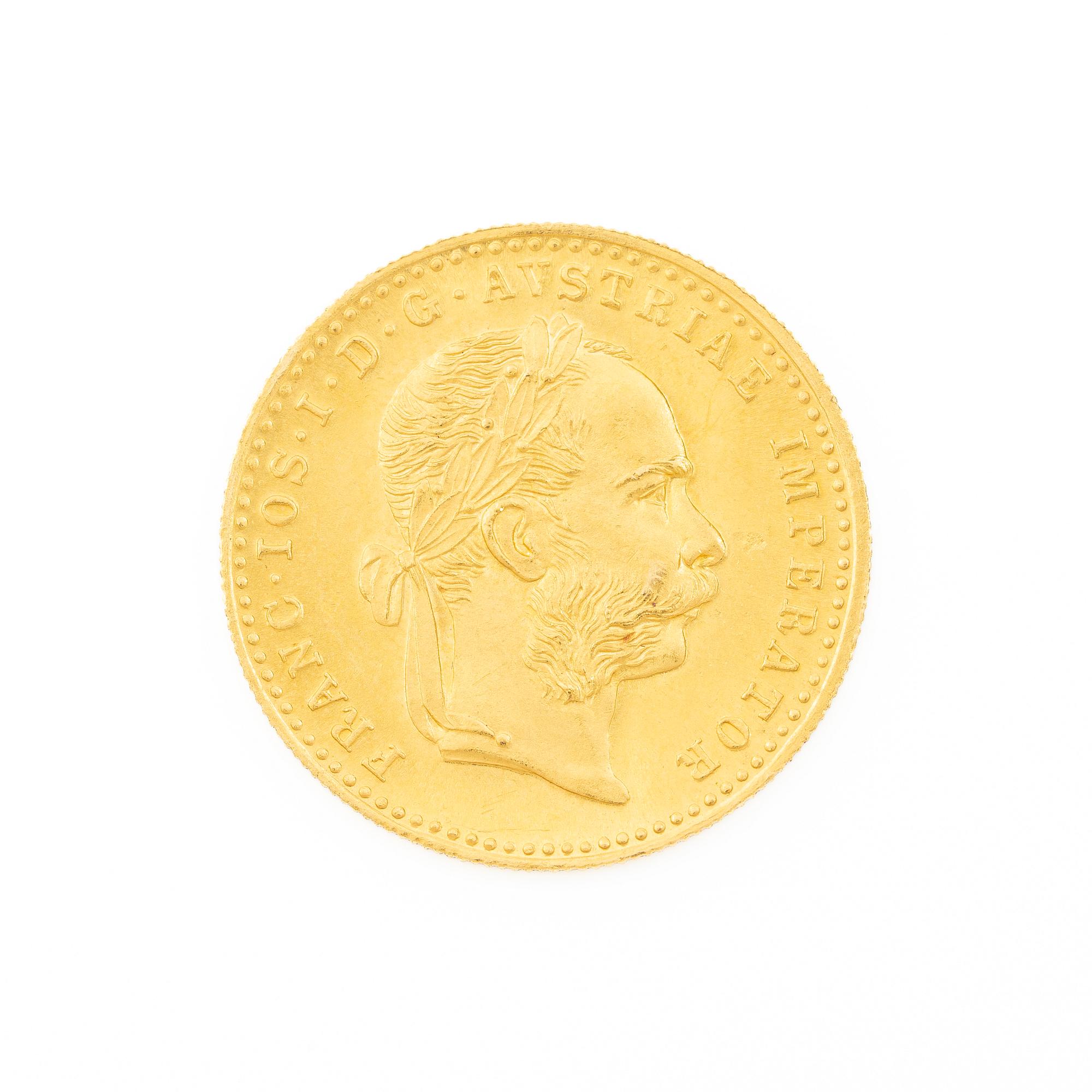 Guldmynt, Österrike-Ungern, 1 Ducat, 1915.