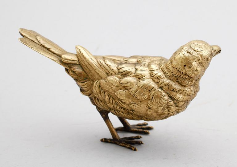 SKULPTUR, s k Wienerbrons, sign Franz Bergmann 459, sekelskiftet 1900.