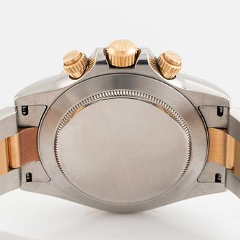 Rolex, Cosmograph, Daytona, "Arabic Racing Panda Dial", wristwatch. 40 mm.