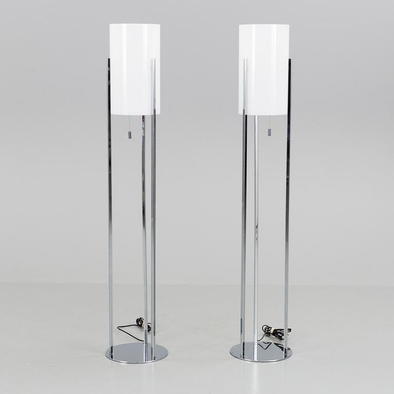 A pair of floor lamps by Scan Lamps.