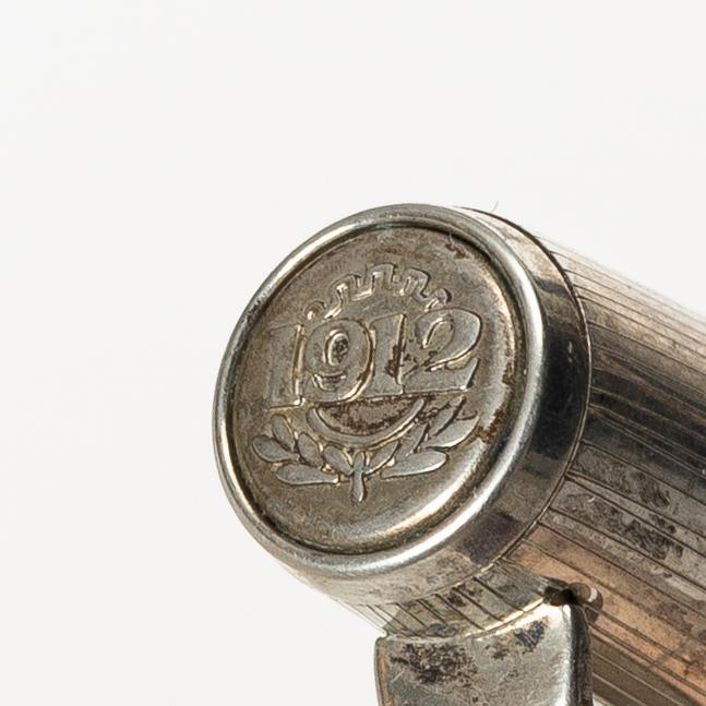 Montegrappa, kulspetspenna, sterlingsilver, Italien.