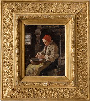 Anna Nordgren, Peel potatoes.