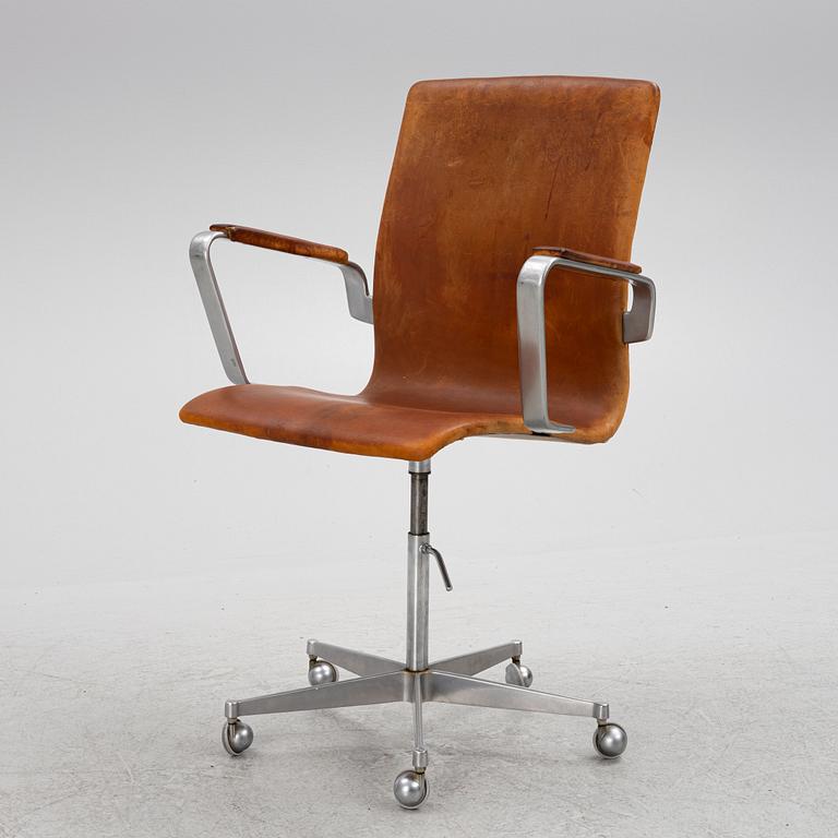 Arne Jacobsen, stol, "Oxford chair", Fritz Hansen, Danmark, 1971.