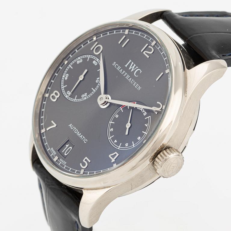 IWC, Portugieser, wristwatch, 42.3 mm.