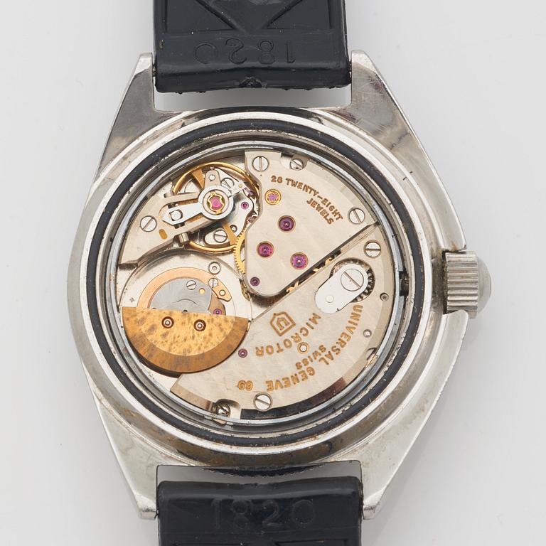 UNIVERSAL GENEVE, Polerouter Sub, wristwatch, 38 mm,.