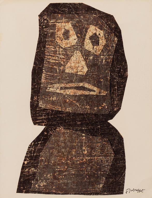 Jean Dubuffet, efter, "Le Guerrier".