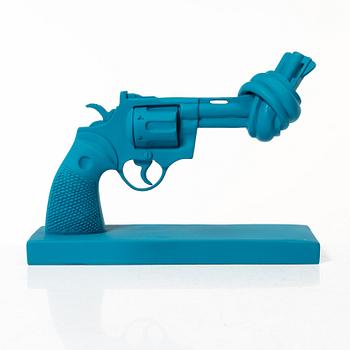 Non-Violence Art Project, 'Non-Violence Twilight Blue'.