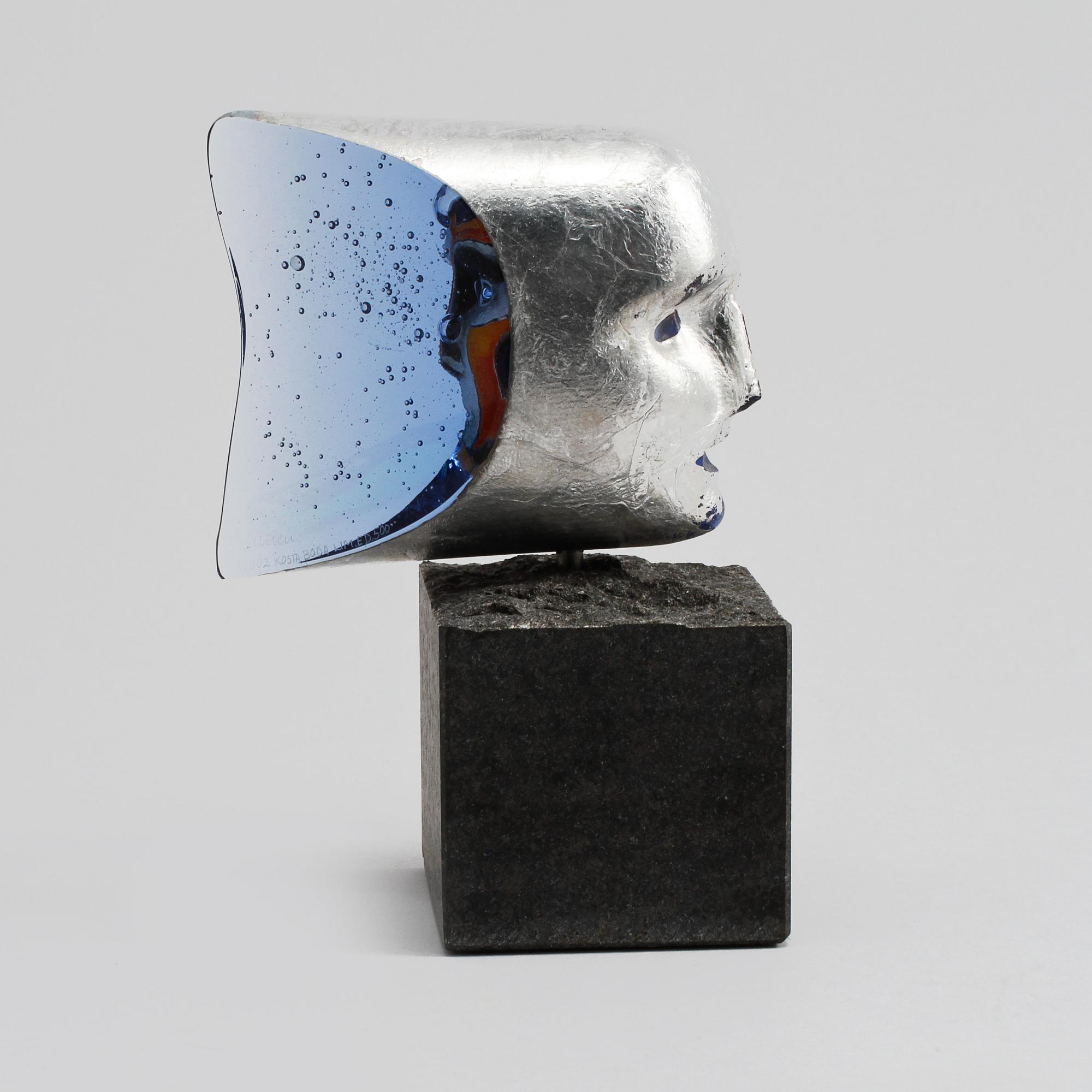 BERTIL VALLIEN, skulptur, glas, signerad och numrerad.