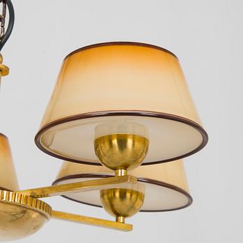 Paavo Tynell, taklampa modell 1409/5, Taito, 1930-tal.