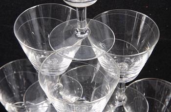 GLASSERVIS, Rosenthal, ca 42 delar.