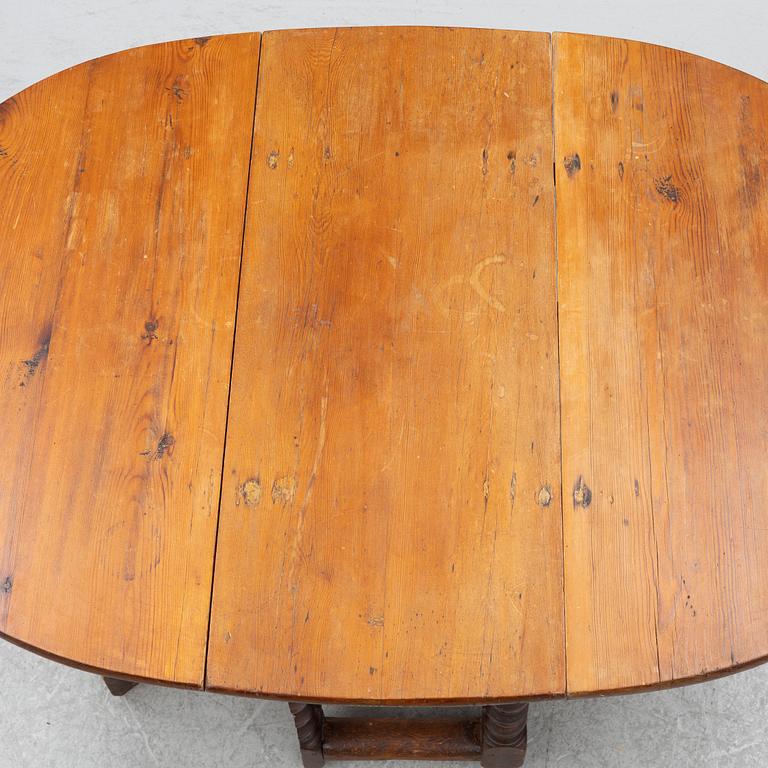 Folding table, Baroque, 18th century.