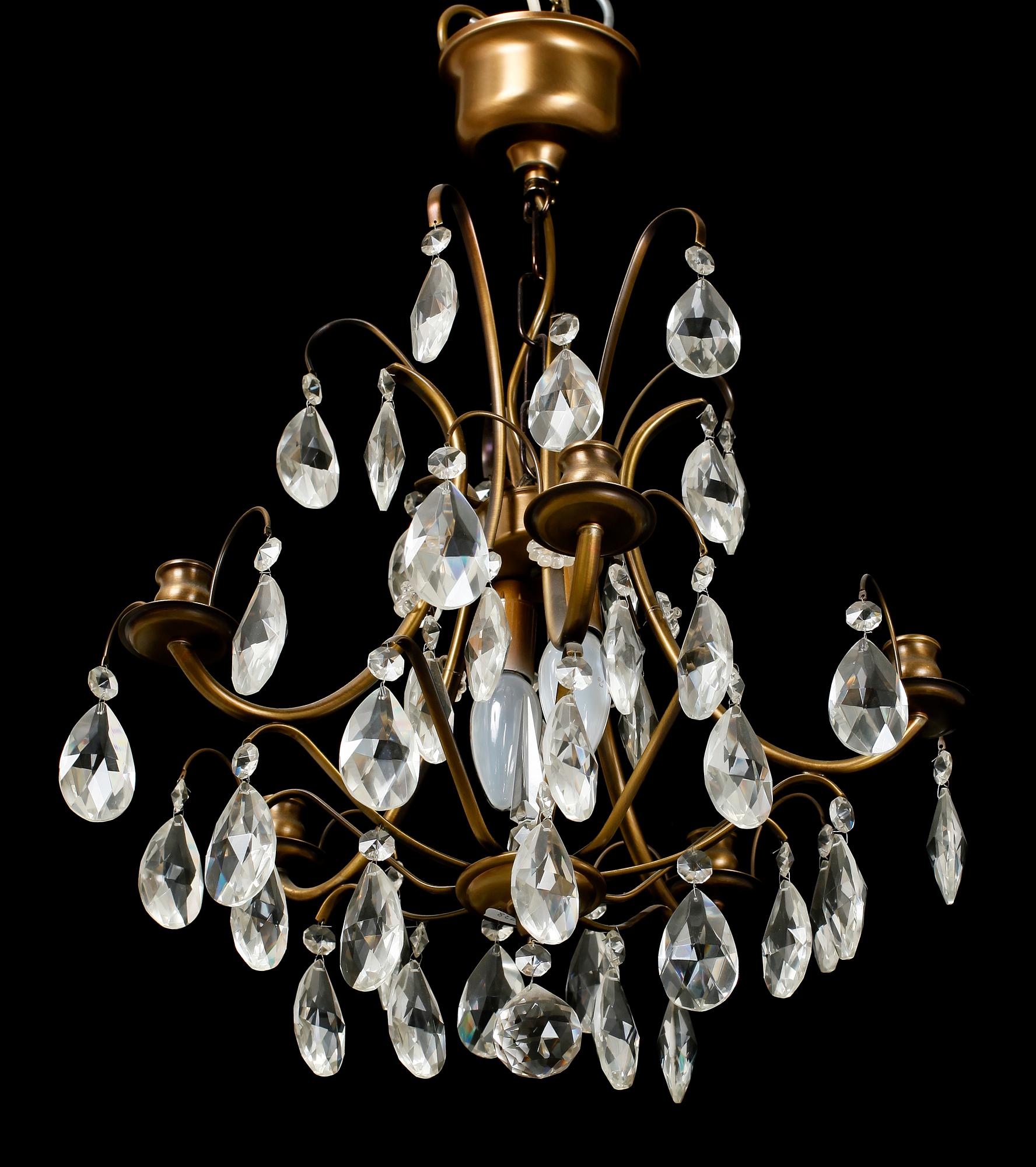 LJUSKRONA, barockstil, 1900-talets mitt.