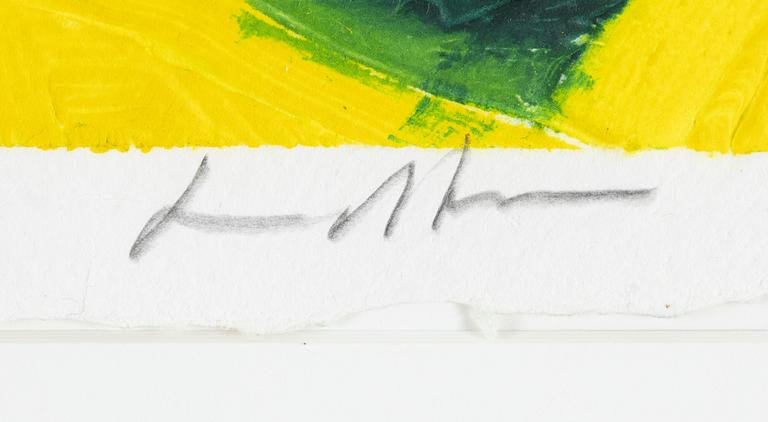 Bengt Lindström, carborundum etching, signerad 7/99.